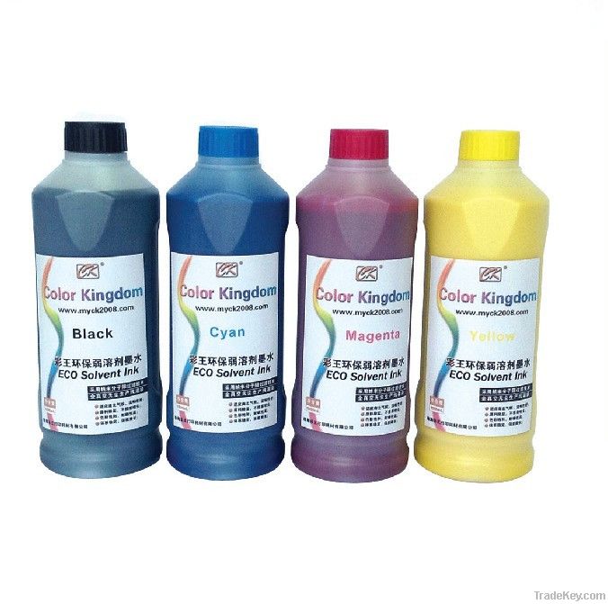 ECO-solvent ink for epson DX4, DX5, MUTO, MIMAKI, MUTO printerhead