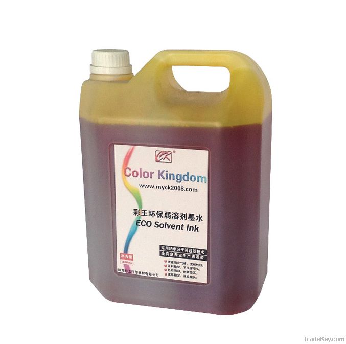 ECO-solvent ink for epson DX4, DX5, MUTO, MIMAKI, MUTO printerhead