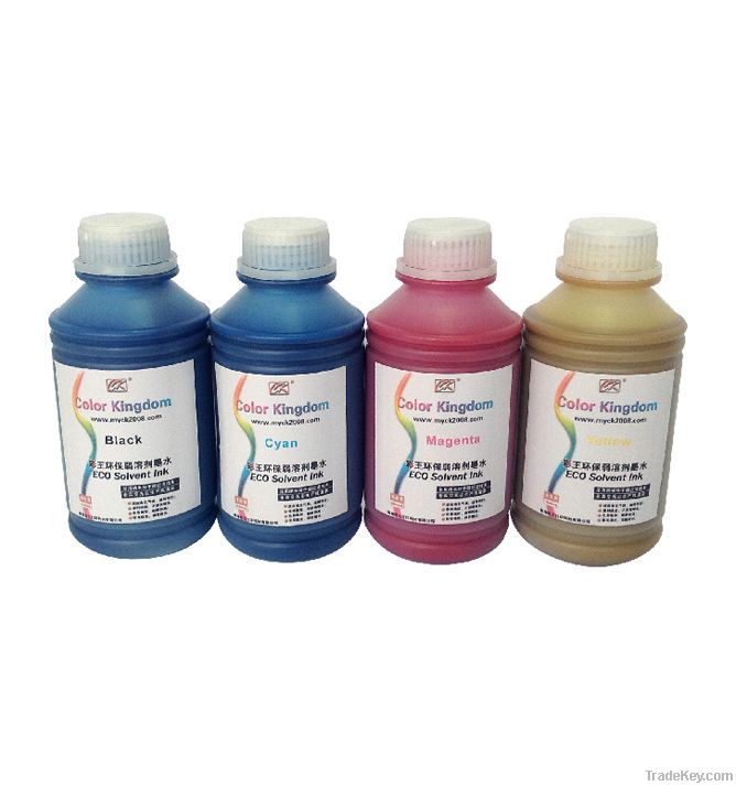 ECO-solvent ink for epson DX4, DX5, MUTO, MIMAKI, MUTO printerhead