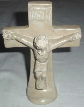 Hand Carved Jesus Crucification Cross Carving