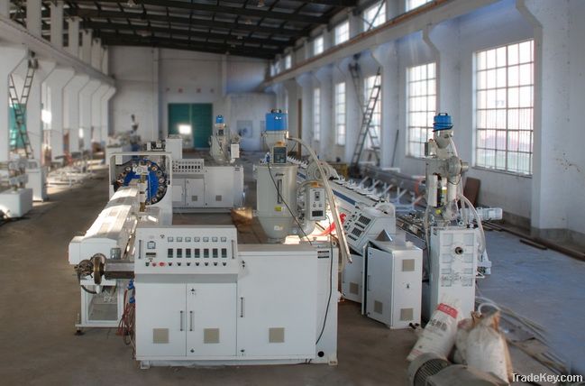 PVC pipe production line