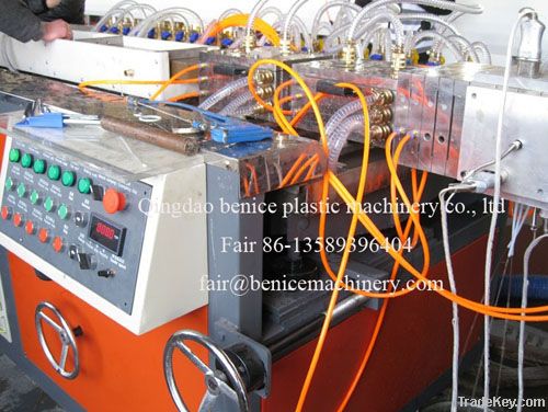 WPC profile extrusion line plastic machine