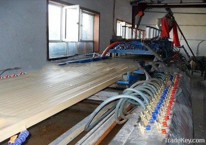 WPC profile production line plastic machine