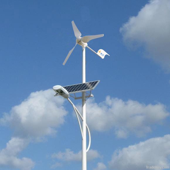 green wind power generator 400w wind-solar street lamp