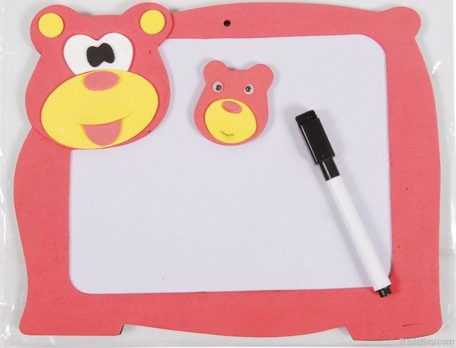 fashion cartoon bear erasable writing board