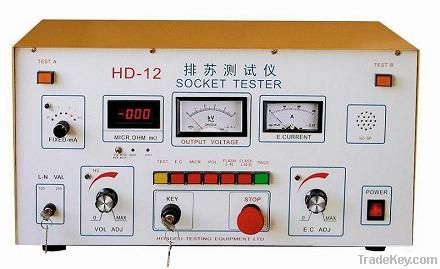 multiple socket-outlet tester