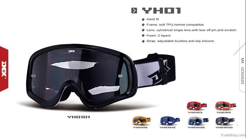 Motorcross goggles, motorcycle glasses
