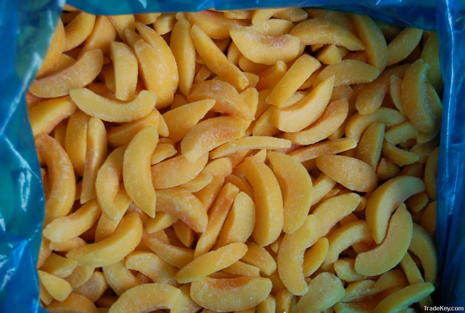 2011 frozen yellow peaches