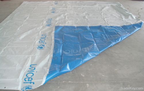 plastic sheet for UNICEF