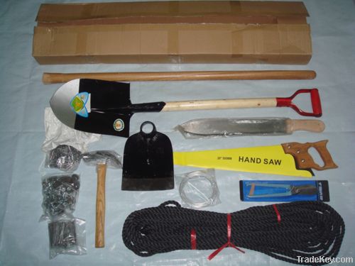 Shelter tool kit