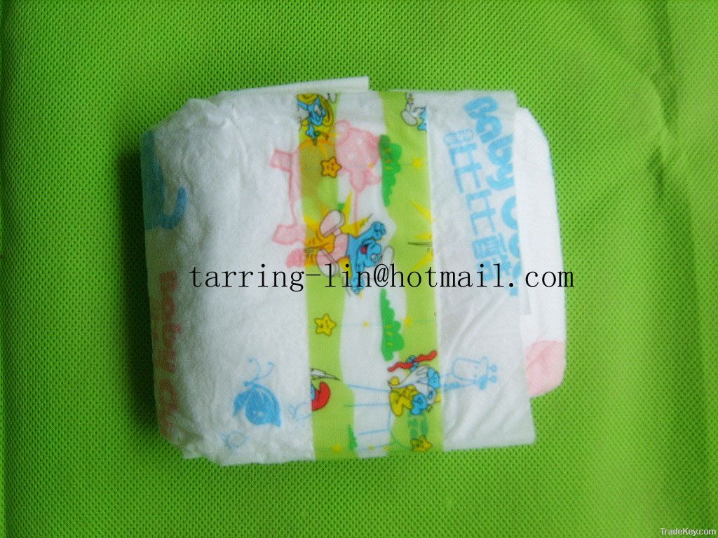 disposable PP tape baby diapers
