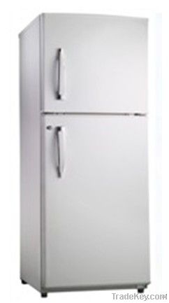 268L Huge double door refrigerator with Freezer on top for Home use