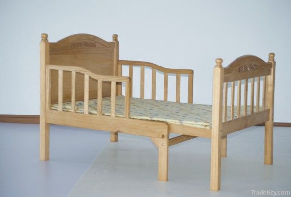 Flexible small wooden bed