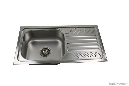 Single bowl with tray sink(JZ-322)