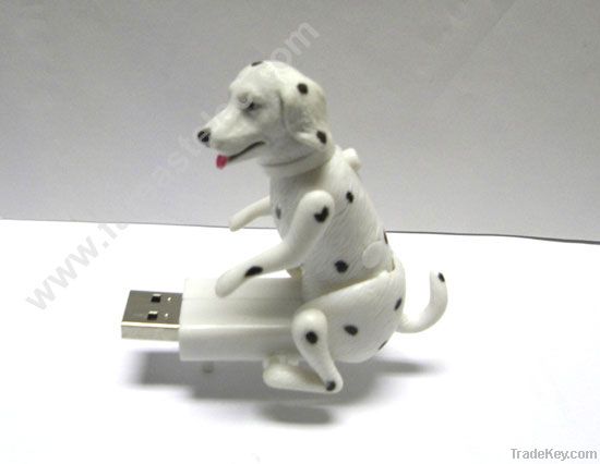Humping Dog Plastic USB Flash Drive