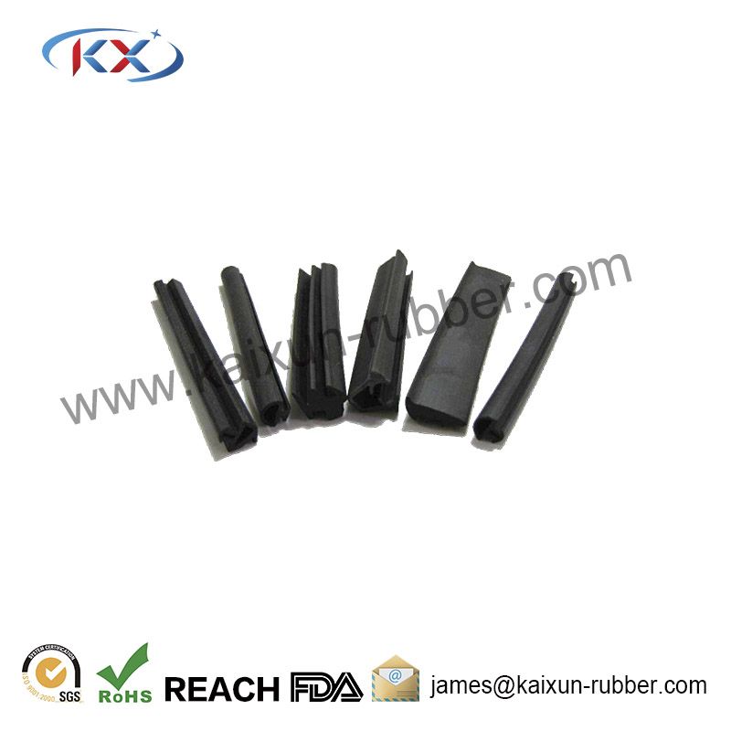EPDM, NBR, Silicone rubber strips rubber extrusion parts