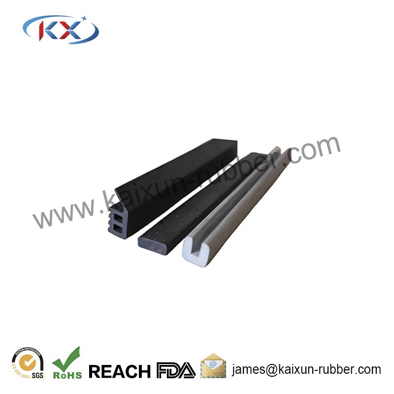 EPDM, NBR, Silicone rubber strips rubber extrusion parts