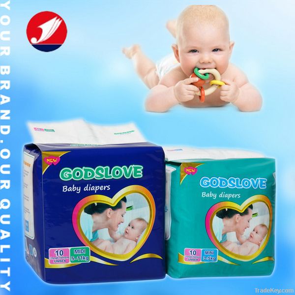 2013 New Cheap Disposable Cotton Baby Diaper