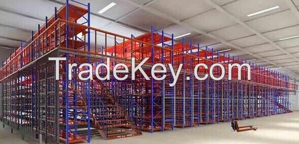 ISO9001/ CE certificate Mezzanine racking system