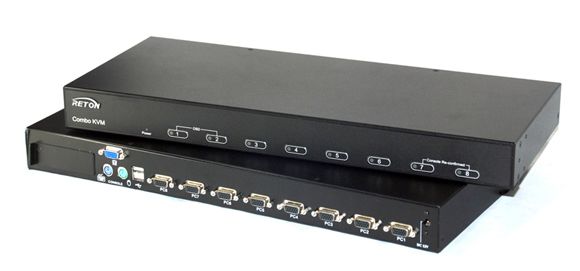 Rackmount USB KVM Switch