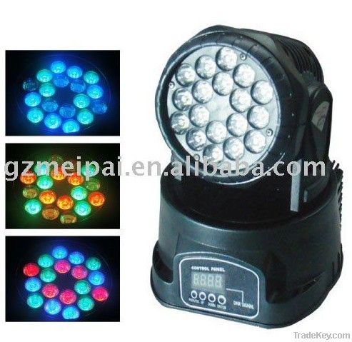 led mini moving head wash light