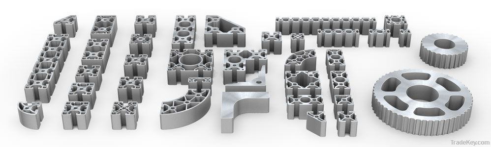 Industrial aluminium profile