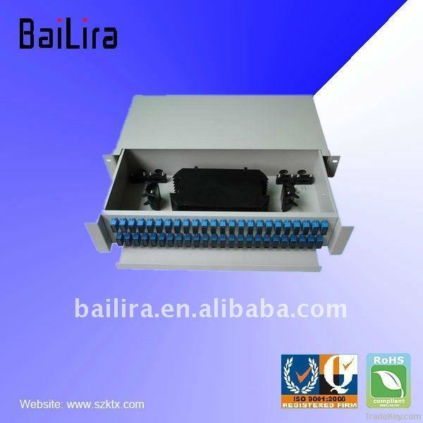 19'' 1U 24 cores rack mounted patch panel