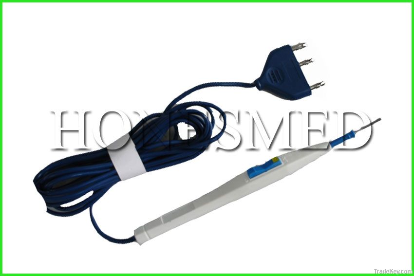 Disposable electrosurgical pencil