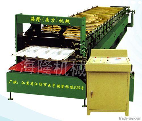 color steel tile forming machine