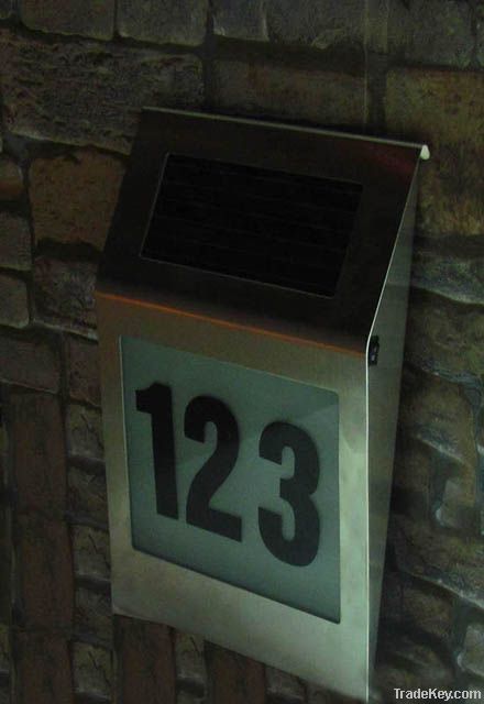 Solar House Number