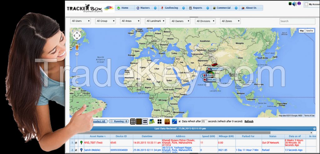 Open source based Vehicle Tracking System