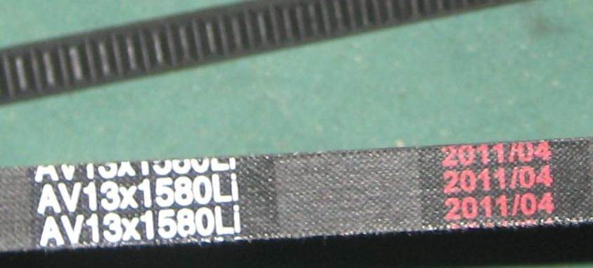 Raw Edge Cogged Belts