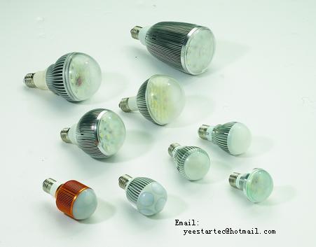 LED bulb light E14, E26, E27