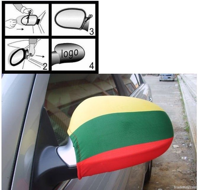 Custom Car Mirror Flag (cover)