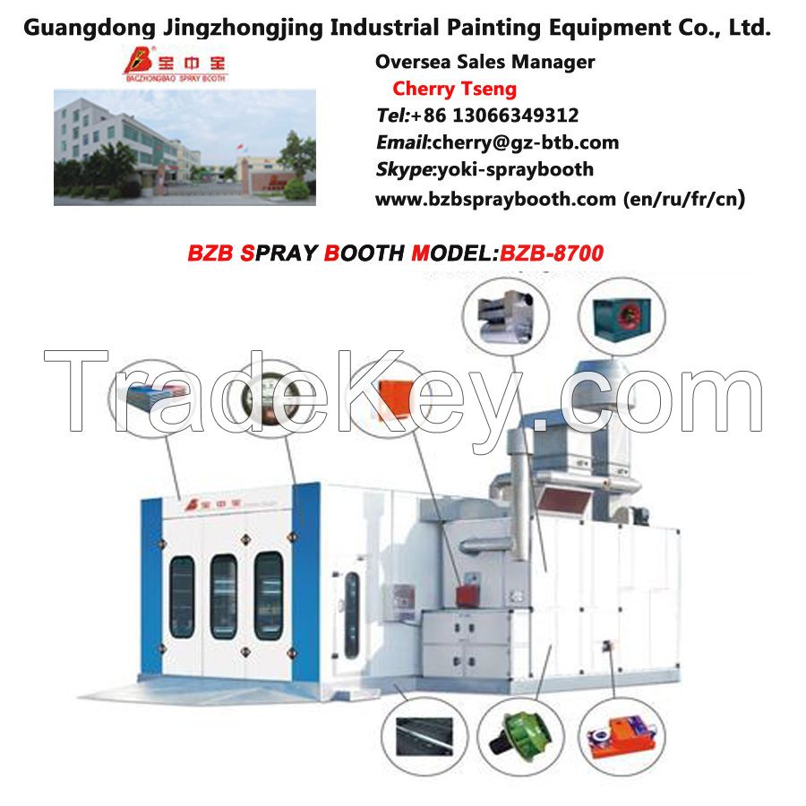 Luxury SUV Spray Booth BZB-8600