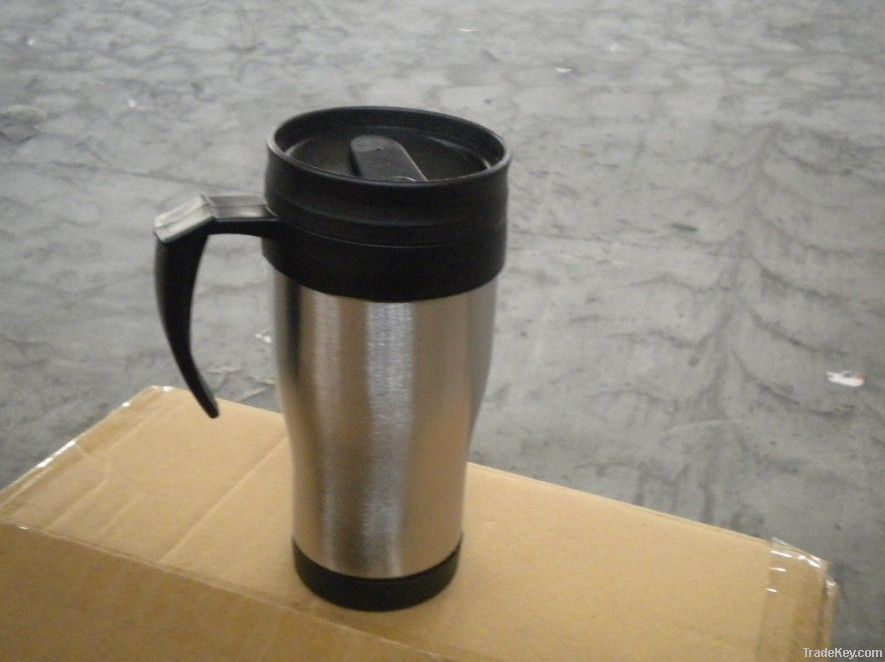 travel mug with stainless steel inner