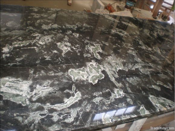 Silver Granite, Green granite