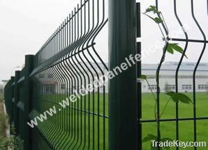 welded mesh fence