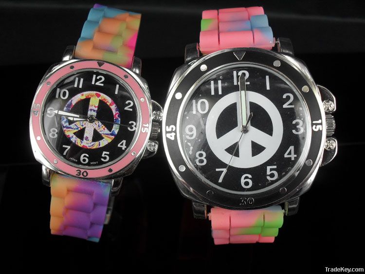 Silicone Strap Men Watches