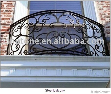 wrought iron balcony