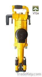 Pusher leg Rock drill YT24, pneumatic rock drill  jack hammer