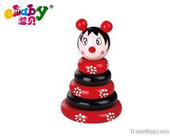 wooden stacking toy