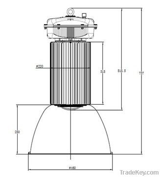 150W Dimmable LED Bay Lights