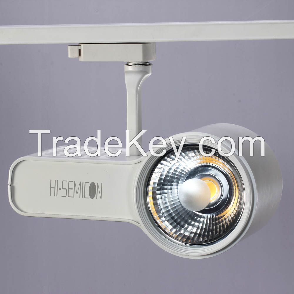 High Lumen 30 W LED Track Lights 2250lm With 16 Degree For Shop Windows