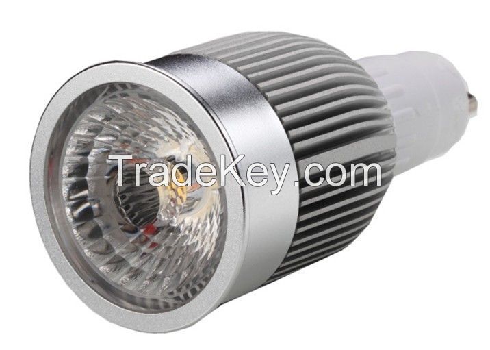 5w/7w GU10 LED Spotlight Bulbs with 60-90lm/w, warm/cool white