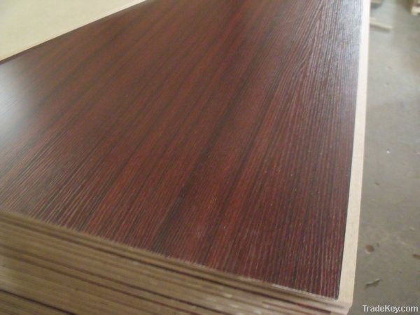 MDF with melamine paper