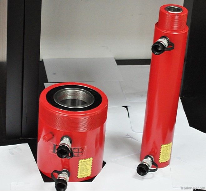 Double-Acting  Hydraulic Hollow Jack 700 bar 10000 psi