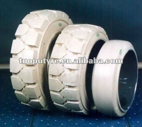 8.25-15 forklift tire,lift platform tires, pneumatic solid tires