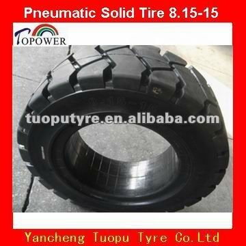 Forklift solid tire 28x9-15