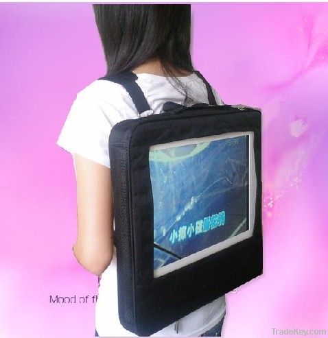 Fnite 17 inch backpack lcd advertising player